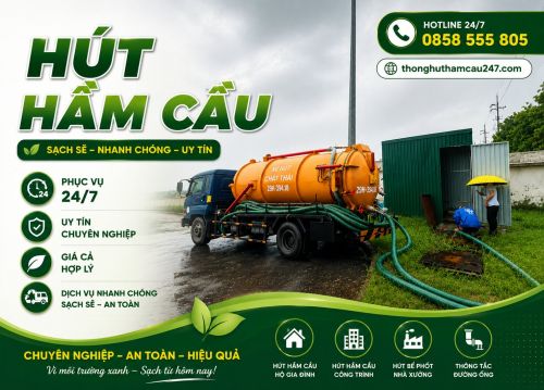 Hút hầm cầu