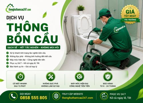 Thông bồn cầu