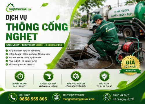Thông cống nghẹt